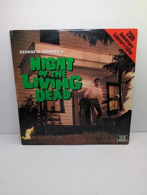 NIGHT OF THE LIVING DEAD  George Romero’s Horror Classic - Laserdisc - Image 1 of 4