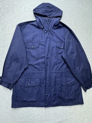 J Crew Jacket Mens Large Hooded Utility Field Parka Multi Pocket Oarsman Retro - Image 1 of 4