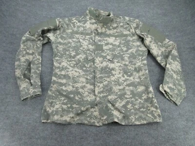 Army Combat Uniform Coat Mens Medium Long Green DIGITAL Camouflage Adult M Long - Image 1 of 4