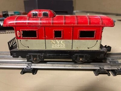 Marx Stamped Steel Caboose - Image 1 of 4