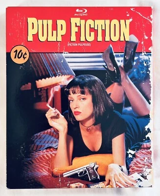 Pulp Fiction (1994) Blu-ray/DVD Digipak OOP [Uma Thurman] dir. Quentin Tarantino - Image 1 of 4
