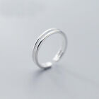 925 Sterling Silver Simple Above Knuckle Midi Pinkie Dainty Ring Women A3399