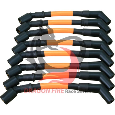 Juego de cables de enchufe de rendimiento con funda para bobinas redondas y cuadradas Chevy GM LSX 99-17 Foto 1 de 4