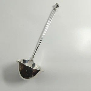Georg Jensen Acorn Sterling Silver 6 3/4" Sauce Ladle Early GI Hallmark No Mono - Picture 1 of 5