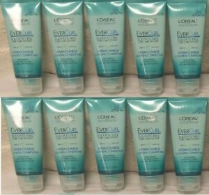 L'OREAL EverCurl Hydracharge Cleansing Conditioner 2 oz Ea X 10 New 
