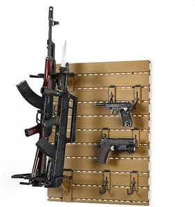 Gewehr Pistole Wand Rack System Schwerlast Stahl Taktischer Karabiner Kurzwaffe Aufbewahrung - Bild 1 von 8