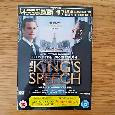 The King's Speech DVD Box Set + The Madness of King George DVD Colin Firth Movie - Image 1 of 4