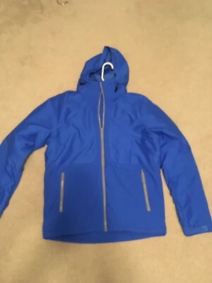 NWT Mens Winter Coat Large L Royal Grey Accents TriMountain J8850 - Image 1 of 2