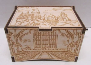 MINI Harry Potter Music Box Hedwig's Theme Custom Music Box Laser Engraved - Picture 1 of 6