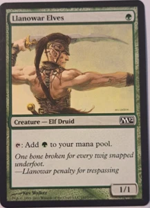 Llanowar Elves - Magic 2012 - MTG - Picture 1 of 4