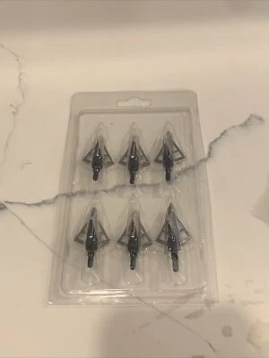 Magnus BH1254 Black Hornet 3-Blade Broadhead - 6 Pack - Image 1 of 2