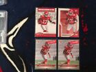 2019 4 Card Lot Mecole Hardman Jr.Chiefs Young Talent. R+S Red Foil,Roy Insert +