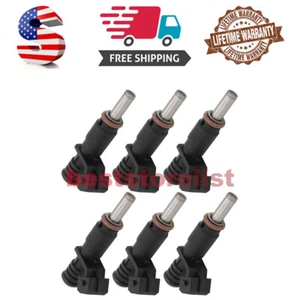 13537531634 6x Fuel Injectors For 06-12 BMW 128i 328i X3 X5 Z4 525i 2.0/2.5/3.0L - Picture 1 of 10