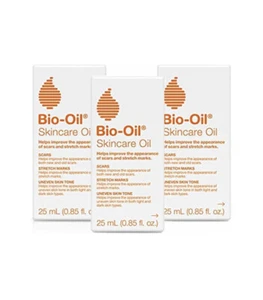 3 Pack Bio-Oil Skincare Body Oil Moisturizer Scars & Stretch Marks 0.85Fl. oz - Picture 1 of 3