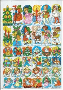 Chatarra troquelada alemana en relieve PLATA BRILLO - Navidad Pascua niños EF7150G - Imagen 1 de 1