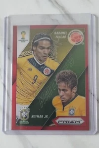Neymar / Falcao 2014 World Cup Matchups Red Prizm 44/149 Brazil & Colombia #20 - Picture 1 of 3