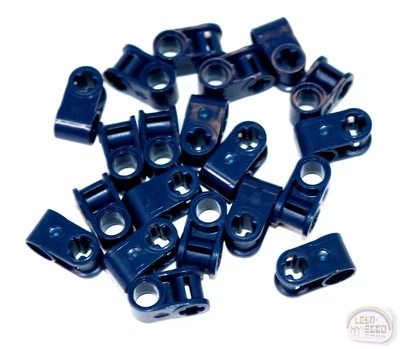 LEGO Technic - Perpendicular Axle & Pin - Connector - Dk Blu - New - (EV3, 6536) - Image 1 of 4