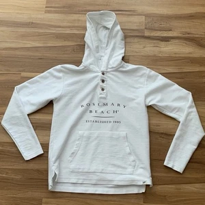 Rosemary Beach 30A Sudadera con Capucha Para Hombre Talla Pequeña Tejido Algodón Henley Bolsillo - Imagen 1 de 10