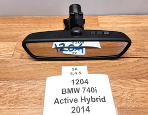 ✅ OEM BMW F10 F06 F13 F01 F02 Homelink Auto Dim Rear View Mirror EC LED GTO FLA - Picture 1 of 17