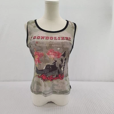 Camiseta sin mangas vintage Montmartre I Gondolieri orquesta italiana gráfica L Foto 1 de 4