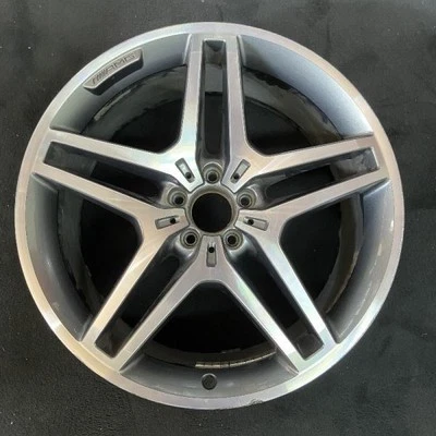 "Llanta original de 21"" AMG Mercedes-benz gris mecanizado clase GLE 85626" Foto 1 de 4