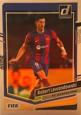 Robert Lewandowski / FC Barcelona / Panini Donruss / Fußball Karte - Bild 1 von 2