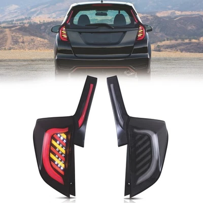 Par de luces traseras LED completas VLAND para Honda Fit/Jazz 2014-2019 Foto 1 de 4