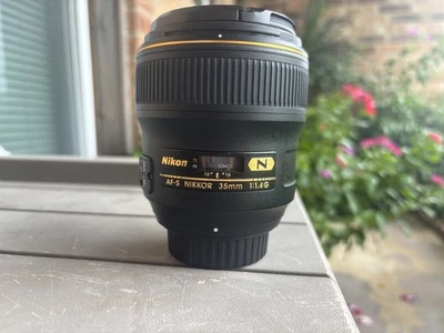 Nikon AF-S NIKKOR 35mm f/1.4G Lens  - Image 1 of 4