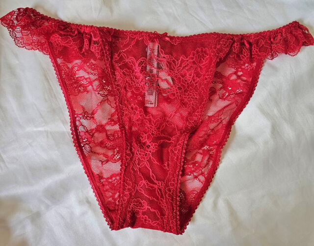 Lace Bikini Red Panties for Women for sale
