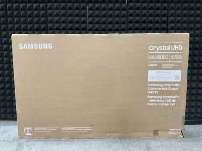 Samsung AU800NF 43" LED LCD Hospitality TV 4K HG43AU800NFXZA ✅❤️️✅❤️️ NEW! - Image 1 of 4