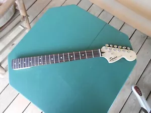 2014 Squier (by Fender) Stratocaster Neck with Loaded Chrome Tuning Keys - Picture 1 of 8