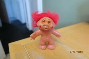 DE COLECCIÓN RARO DAM TROLL - CUERPO SÓLIDO - PELO ROJO LLAMA - SIN PAÑOS - Imagen 1 de 2