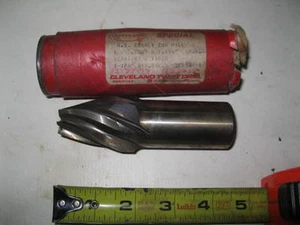 TAPERED END MILL. .700 x 1.500. 6 FLUTE. CLEVELAND TWIST U.S.A. MADE.  - Picture 1 of 5