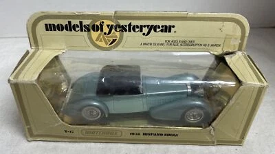 Matchbox Models of Yesteryear Y-17 1938 Hispano Suiza with Box - Image 1 of 4