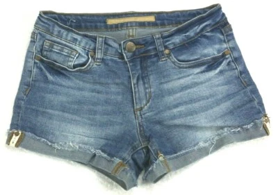 Pantalones cortos de mezclilla Joes Jeans para mujer azules con bolsillo para monedas mezcla de algodón talla 12 Foto 1 de 4