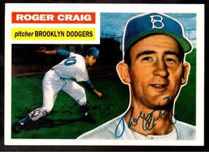 1995 TOPPS ARCHIVES BROOKLYN DODGERS #145 ROGER CRAIG AUTOGRAPH, SIGNED CARD - Picture 1 of 1