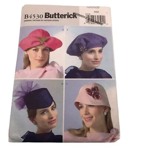Butterick Pattern Hat Beret B4530 Multisize Uncut 2005 - Picture 1 of 5