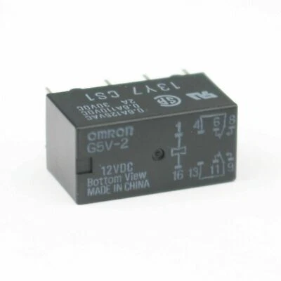 12V Relay G5V-2-12VDC 2A Signal Relay 8PIN for Omron Relay - Image 1 of 3