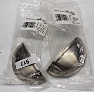 Menge (2) Amerock 3" Schublade Tasse Ziehen Griffe Satin Nickel - Bild 1 von 2