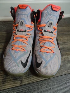 Nike Lebron James 12 XII Easter Aluminum Sunset Size 11 684593-488 35% Off - Picture 1 of 16
