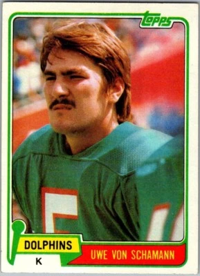 1981 Topps - #21 Uwe von Schamann - Image 1 of 2