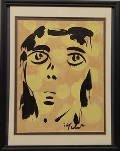Original Peter Robert Keil expressionism oil painting size 12”X15” framed - Picture 1 of 4