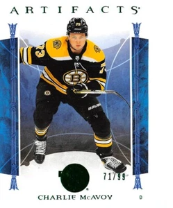 2022-23 Artifacts Emerald #80 Charlie McAvoy /99 - Bild 1 von 2