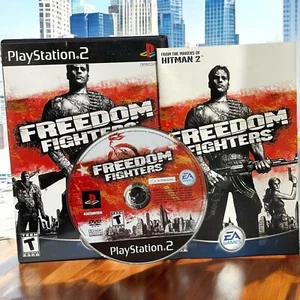 Freedom Fighters PS2 EA Games 2003 CIB Completo - ¡Probado! American Revolution NYC - Imagen 1 de 7