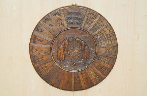 ANTIQUE OXFORD LADIES HIGH SCHOOL HOCKEY PRESENTATION WINNERS PLAQUE MUST SEE Cover