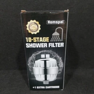 New Homspal 10-Stage Shower Water Filter Open Box 1 Cartridge - Picture 1 of 5