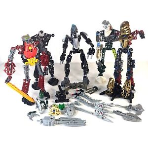 Lego Bionicle Assorted Replacement Parts Lot Weapons, Claws, Heads, 