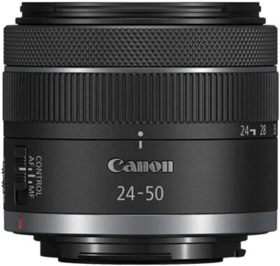 CANON RF 24-50mm F4.5-6.3 IS STM Lens Black for Mirrorless RF Mount New - Image 1 of 4