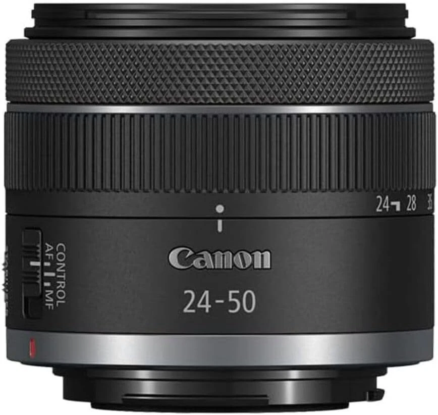 CANON RF 24-50mm F4.5-6.3 IS STM Lens Black for Mirrorless RF Mount New - Image 1 of 4