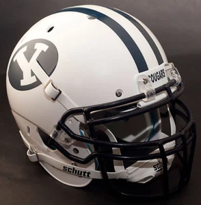 *CUSTOM* BRIGHAM YOUNG BYU COUGARS Schutt XP Authentic GAMEDAY Football Helmet - Picture 1 of 4